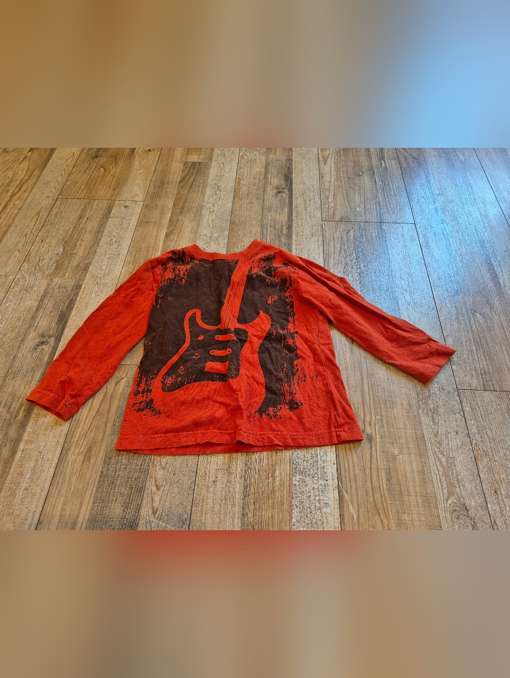 Children's Place Guitar Shirt, Size 4T